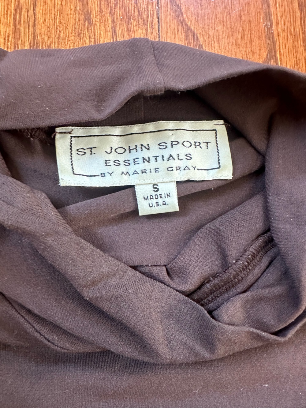 Deep Brown St John Turtleneck